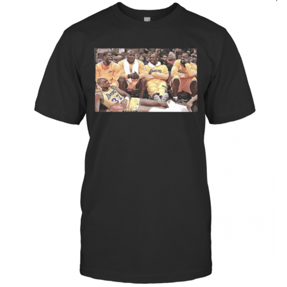 Los Angeles Lakers Basketball Team Picture T-Shirt